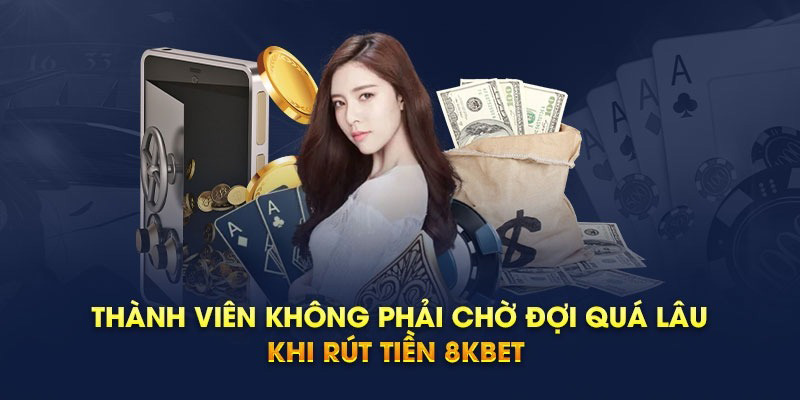 Thao tác rút tiền 8kbet cho người mới